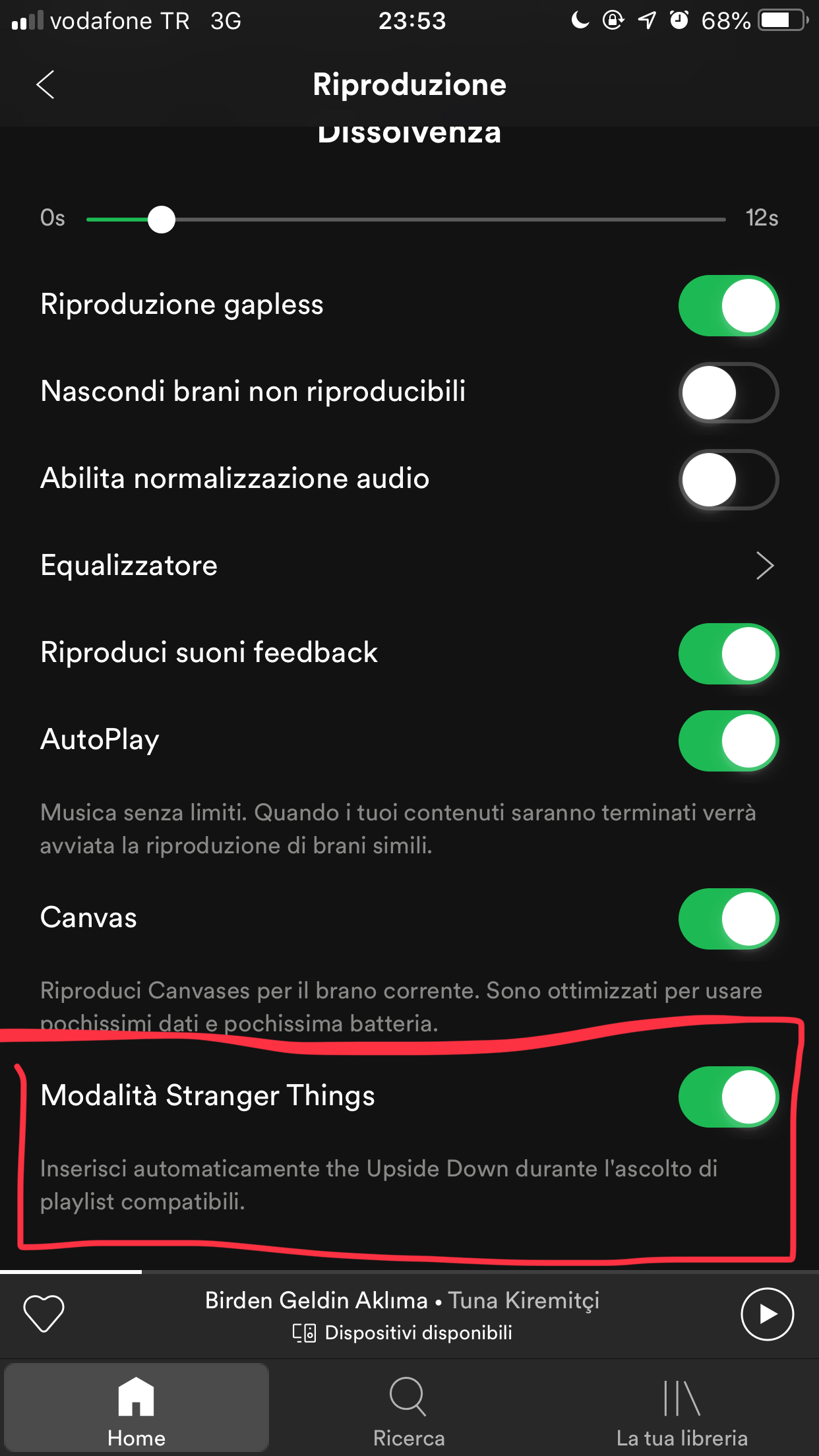 Spotify stranger things mode